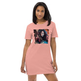 Beats That Move Souls Organic Cotton T-shirt Dress - Beyond T-shirts